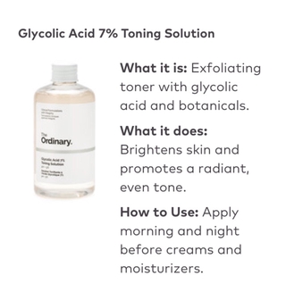 glycolic toning