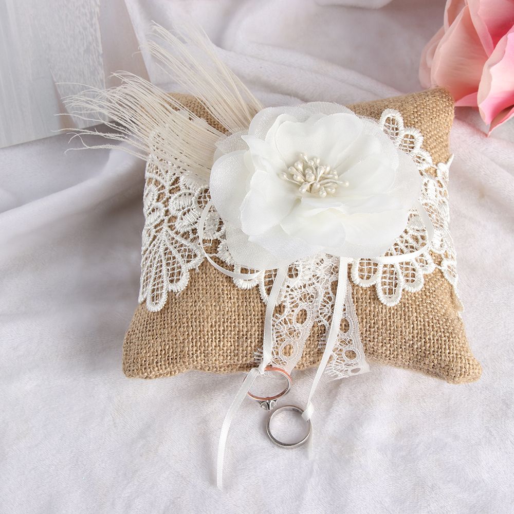 Lady Diy Craft Party Women Romantic Ring Bearer Shopee Malaysia