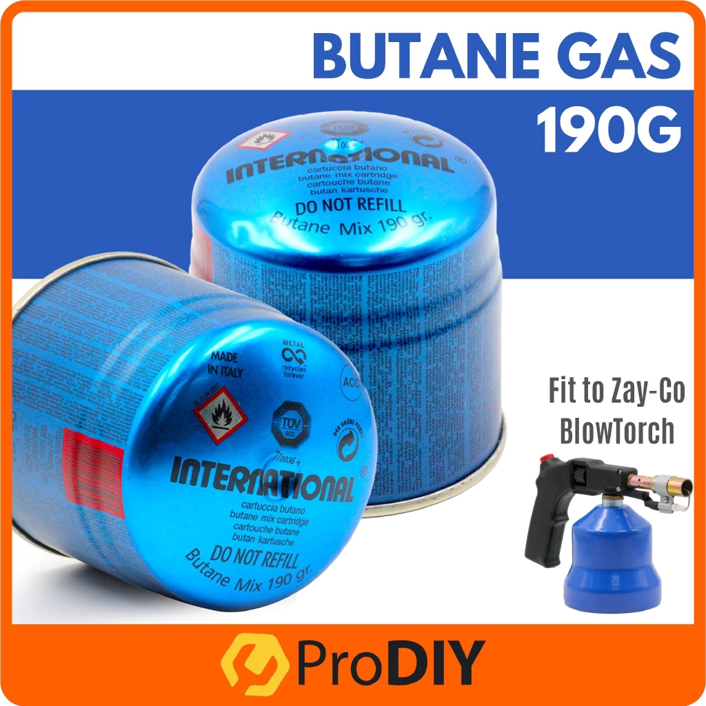 190g Butane Gas Cartridge Portable Camping Outdoor Gas Welding, Heating and Soldering