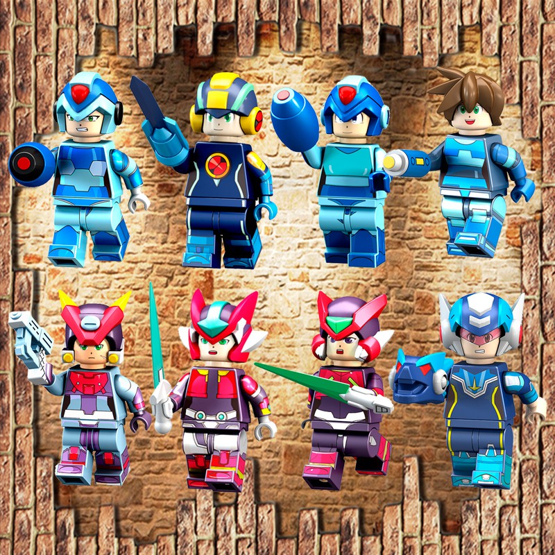 Compatible With Lego MiniFigures Anime Cartoon Games Rockman Mega Man  Megaman X Star Force War Marceline Zero GENESIS Building Blocks Kids Toys  Technic Thanos Figures Legoing | Shopee Malaysia
