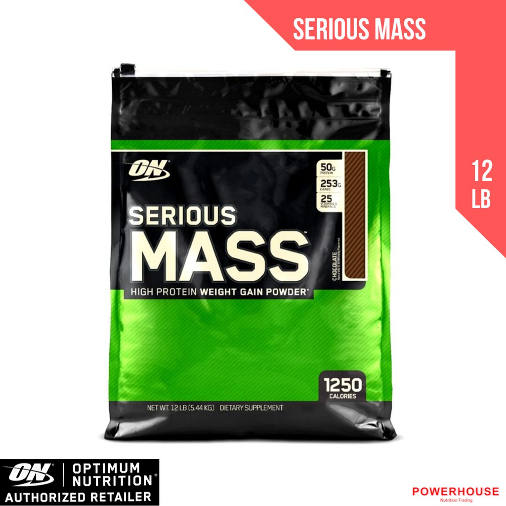 Optimum Nutrition Serious Mass, 12 lbs - High Protein ...