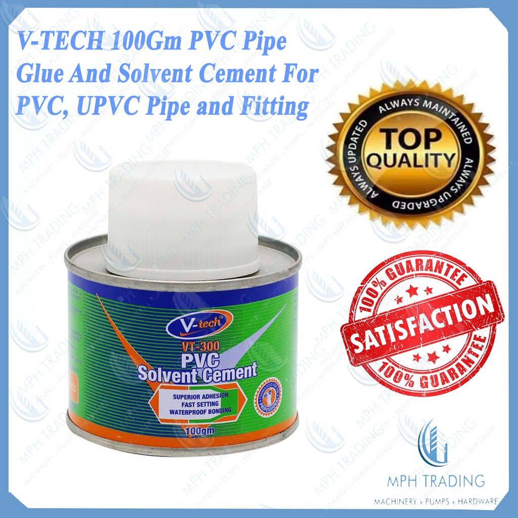 VTECH 100gm PVC Pipe Glue And Solvent Cement For PVC, UPVC Pipe And