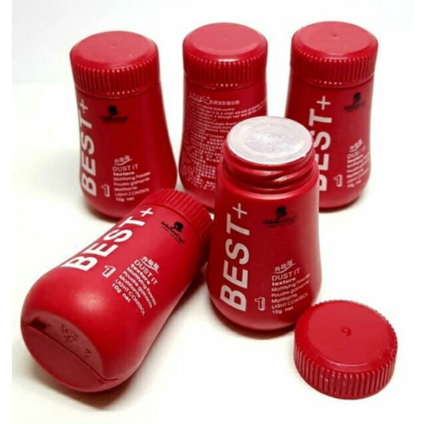 Styling Hair Powder Men Best+ Dust It Bedak Serbuk Pengeras Rambut Lelaki Ganti Minyak Spray Powder Hair Powder