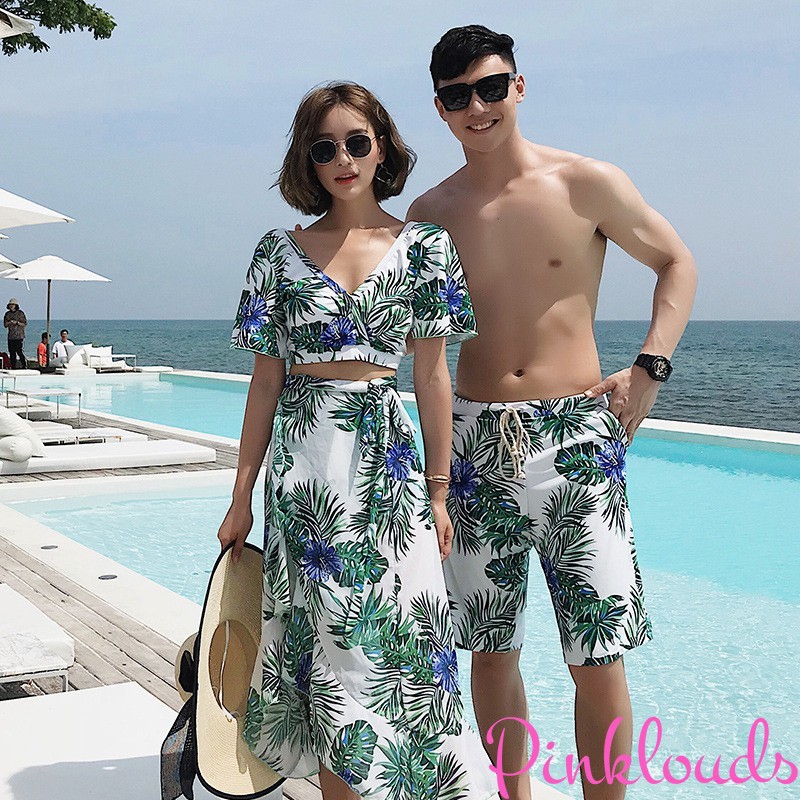 couple swimwear matching