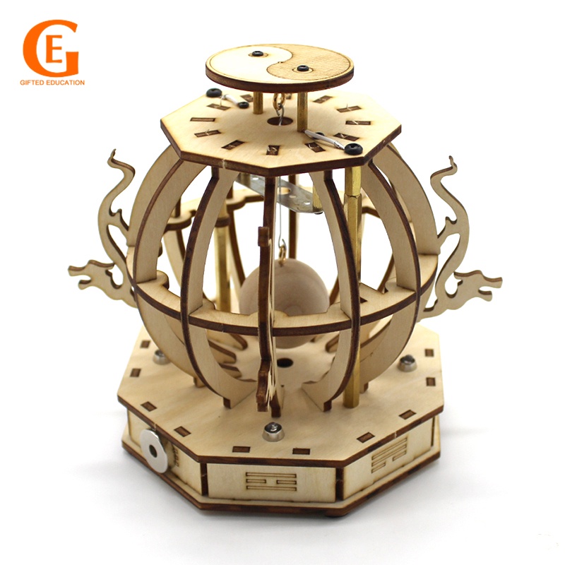 GIFTED EDUCATION Seismograph Model Earthquake Alarm DIY Assemble Learning Toy Student School Project Science STEM Gift