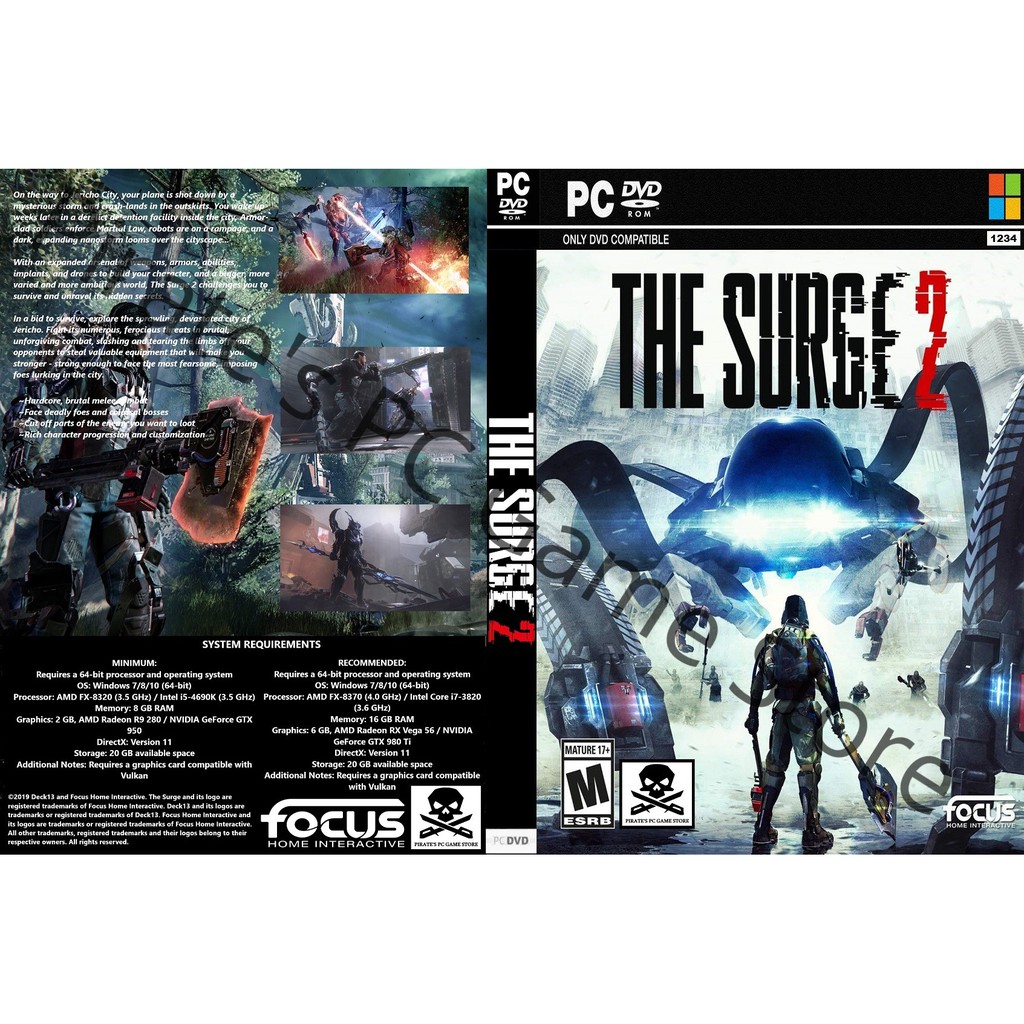 Pc The Surge 2 The Kraken Dlc Added Shopee Malaysia