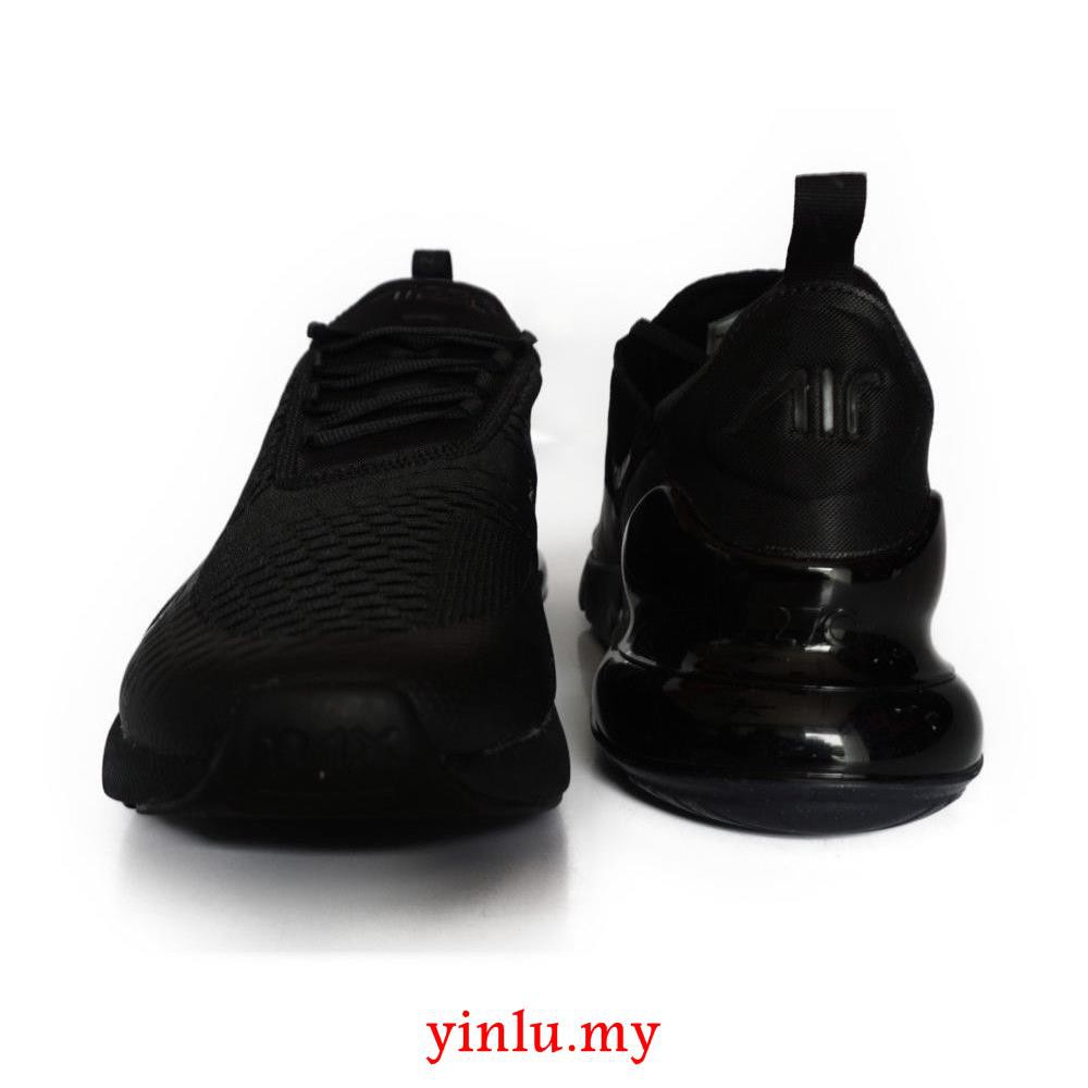nike air max 270 triple black mens