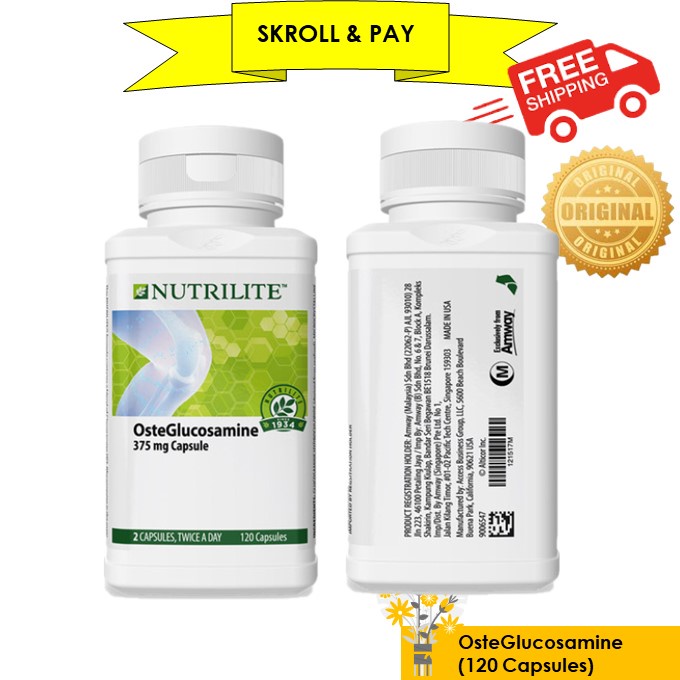 Nutrilite OsteGlucosamine Original AMWAY (120 Cap) | Shopee Malaysia