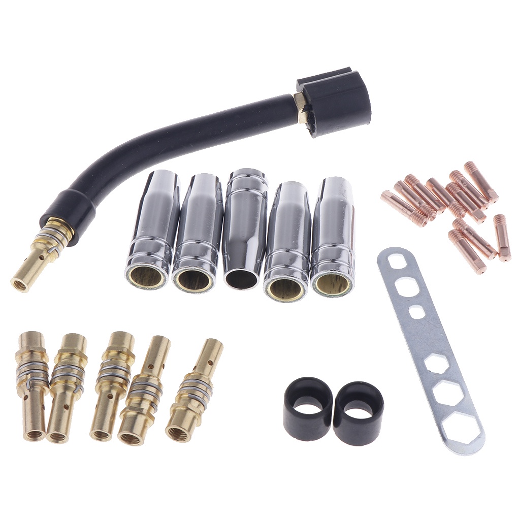 [cuticateddMY] MB15AK MIG Welding Torch Tip 0.8mm Conical Nozzle Kit