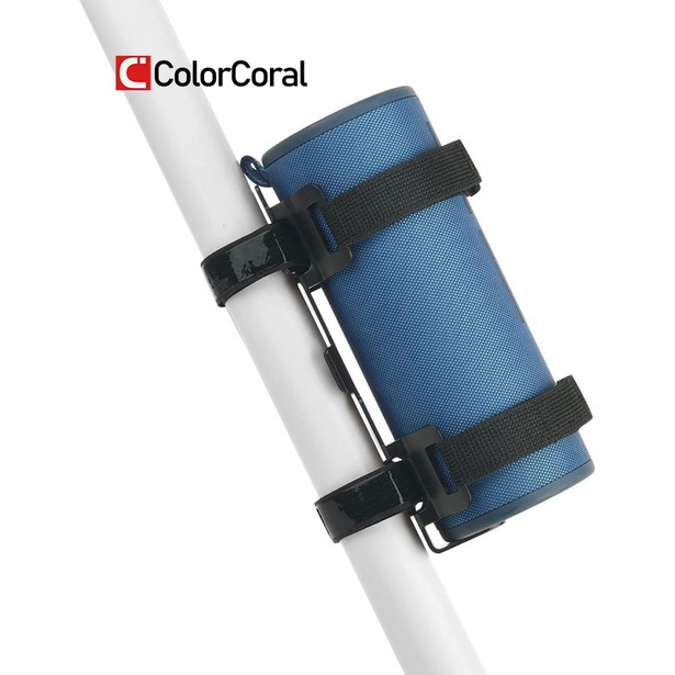 ColorCoral Portable Bluetooth Speaker Mount for Bike Golf Cart Boat