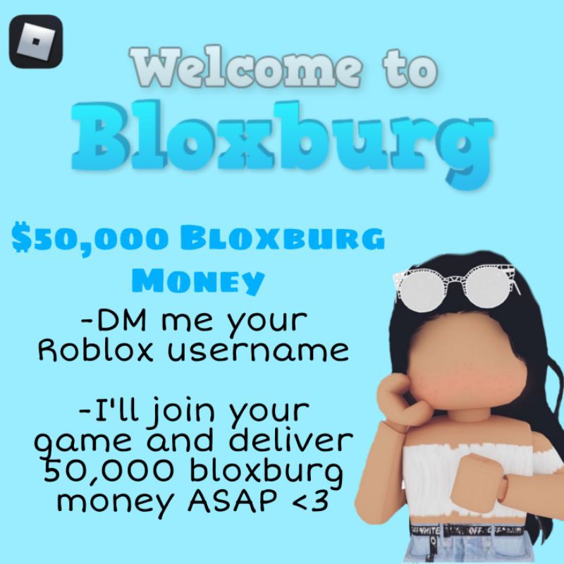 50k Bloxburg Money Roblox Cheap Shopee Malaysia - roblox welcome to bloxburg money