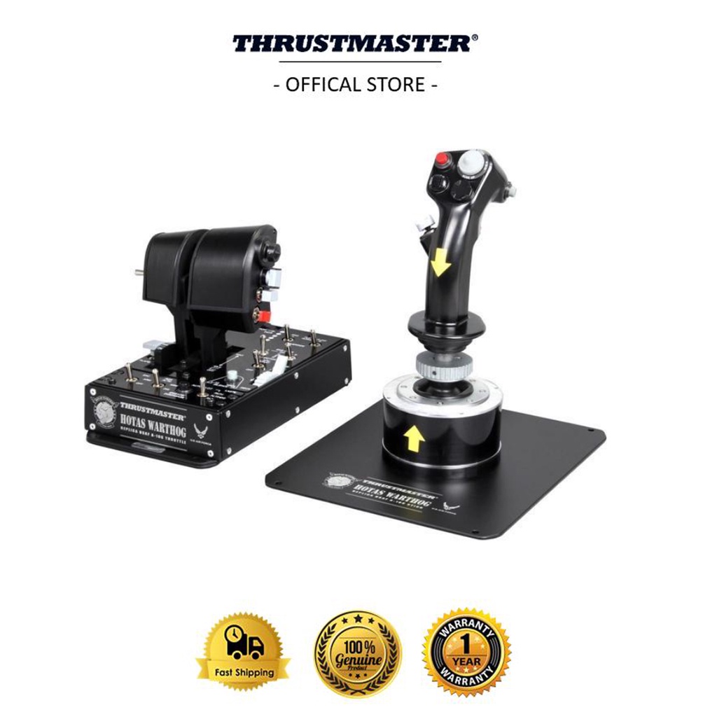 Thrustmaster Hotas Warthog Compatible With Pc Shopee Malaysia