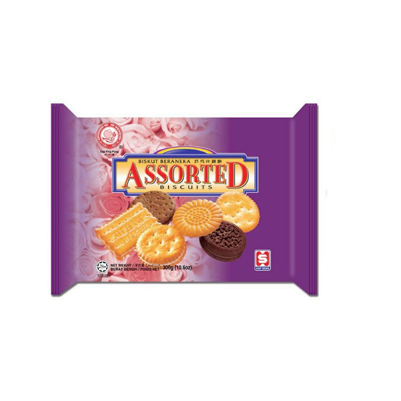 [ READY STOCK ] Hup Seng Assorted Biscuits 300g | Shopee Malaysia