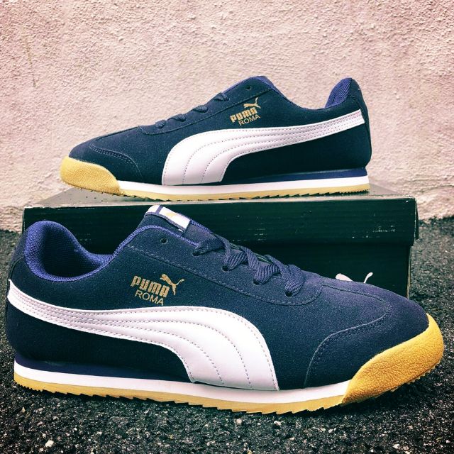 puma roma blue