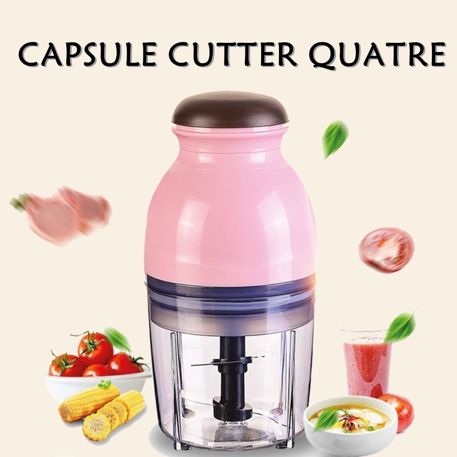 Capsule Cutter Quatre Mini Electric Meat Grinder Baby Hand Mixer
