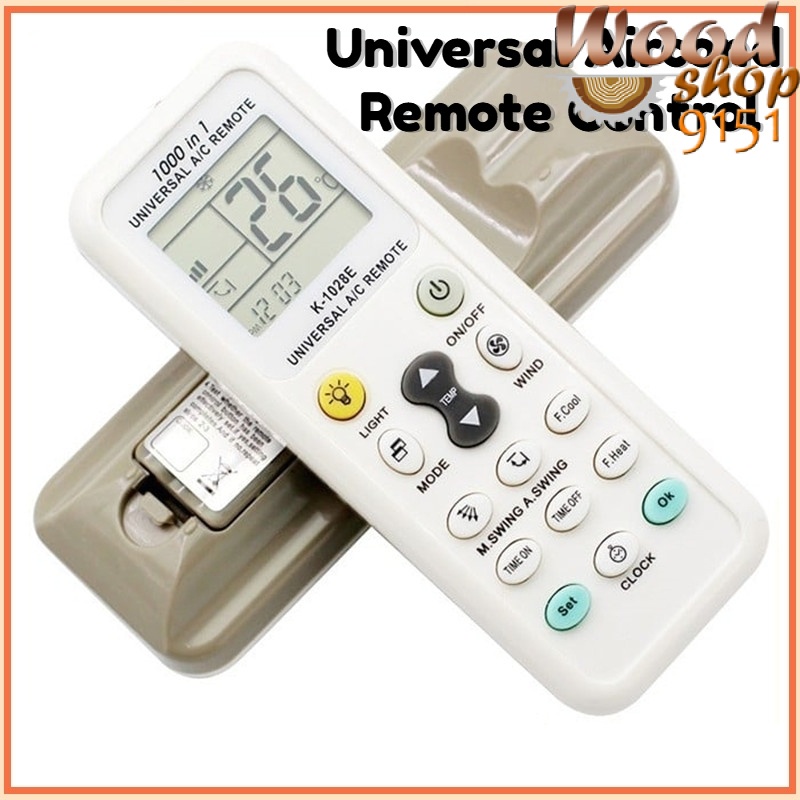 Universal Aircond Remote Control All Brand Model Supported 1000 In 1