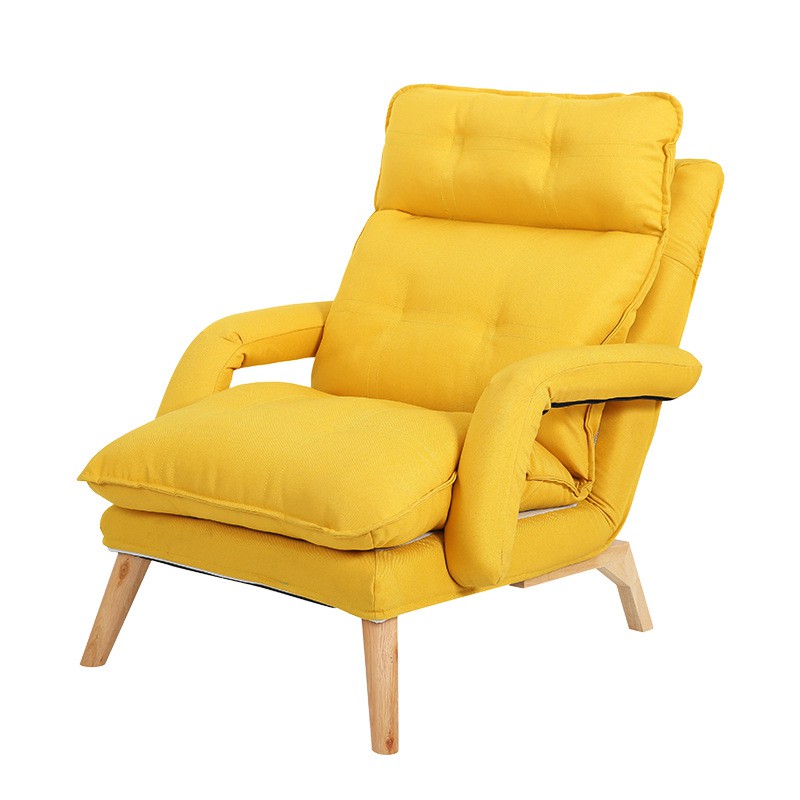 yellow nursing chair