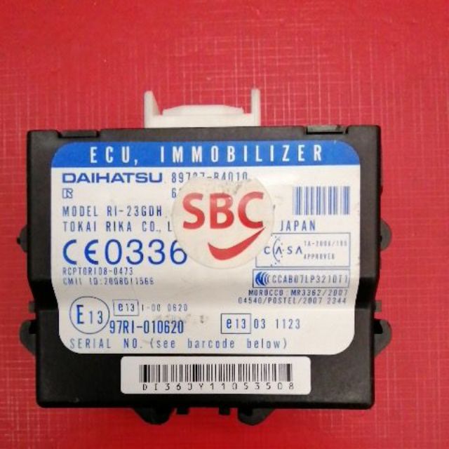 PERODUA ALZA MYVI ECU IMMOBILIZER  Shopee Malaysia