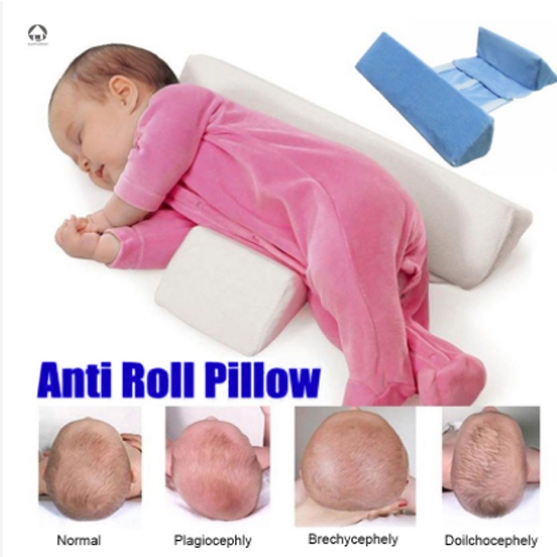 Baby Side Sleep Pillow Triangular Shaped Washable Nursing Pads For
