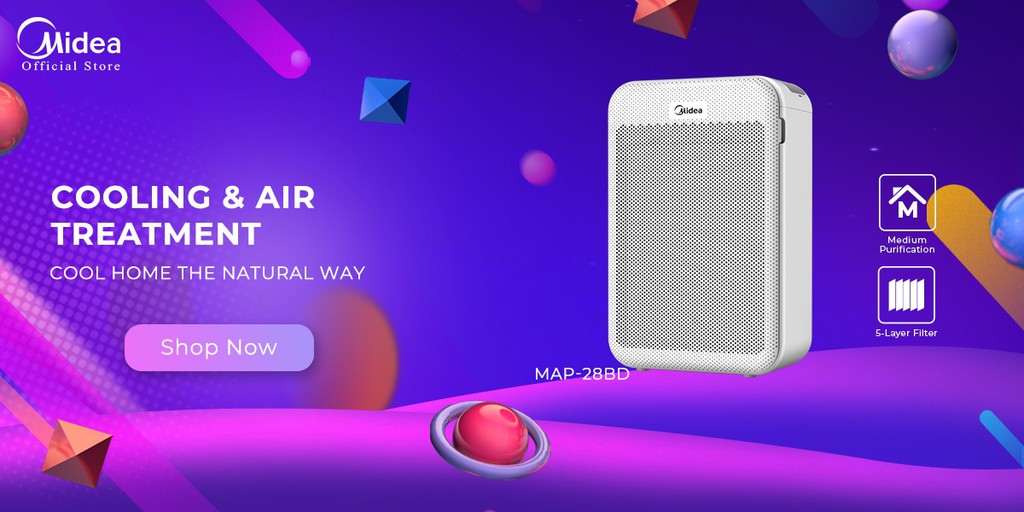 Midea Official Store, Online Shop Shopee Malaysia
