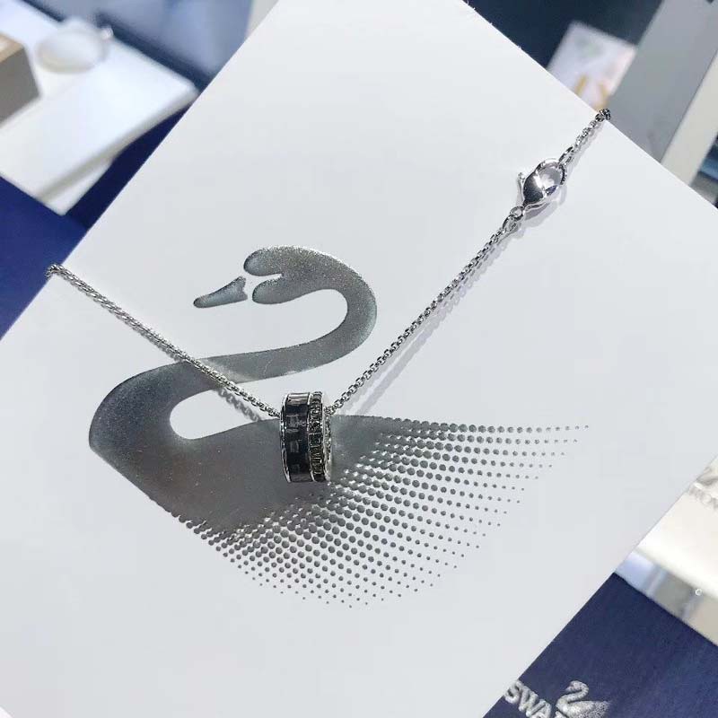 Ori 100% Necklaces Swarovski ALTO Transit Pearl Men Men's Necklaces European and American Trend Pendants Fashion Kalung Lady Gift