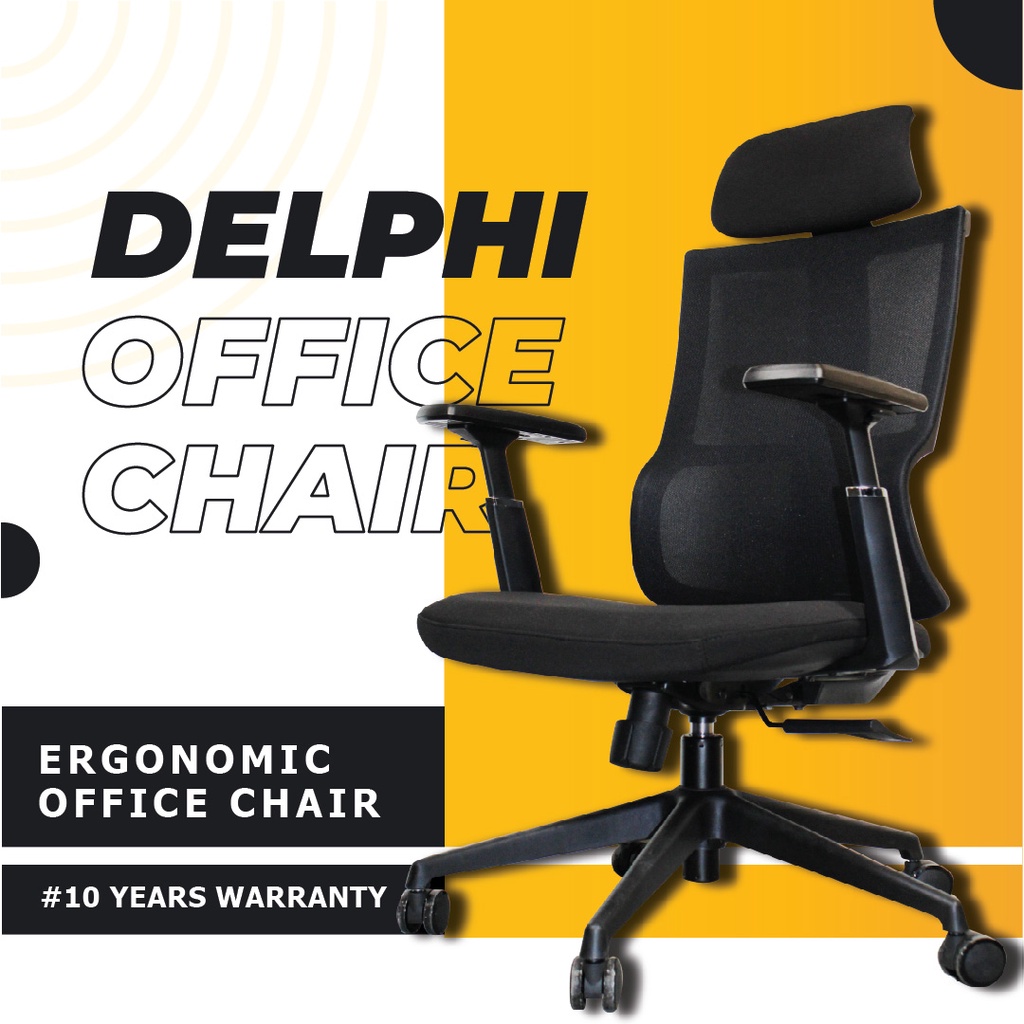 FINSSO : 629 ANEMONE DELPHI ERGONOMIC PREMIUM OFFICE CHAIR