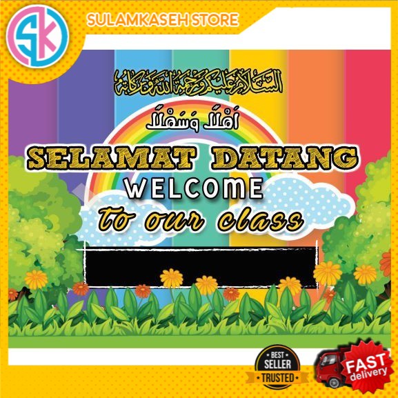 Bbm Set Jadual Kelas Banner Keceriaan Kelas Tema Rainbow Ready Stock Sulamkaseh Shopee Malaysia