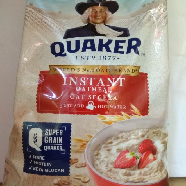 Quaker instant oat meal | Shopee Malaysia