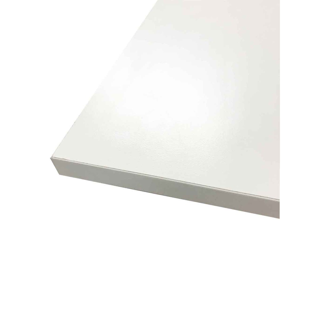 Melamine board white with 4 side ABS edging 400mm x 190mm x 32mm 