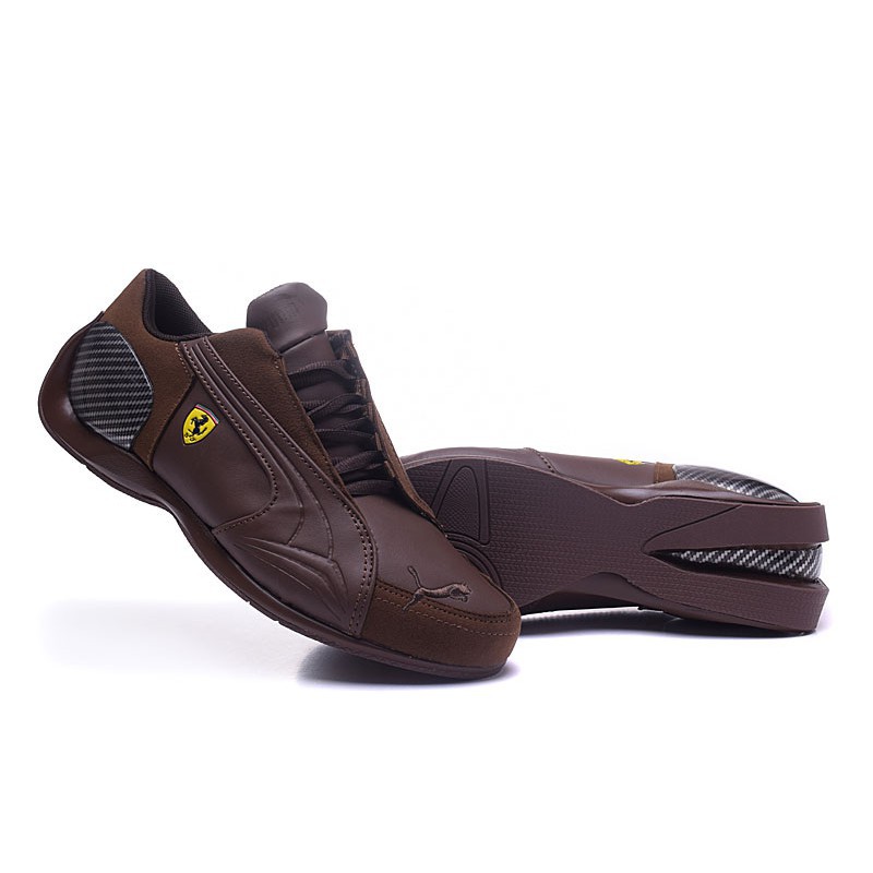 puma brown casual shoes