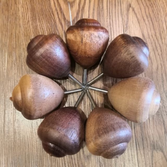 Handmade Kayu  Traditional Gasing  Childhood Toy Shopee 
