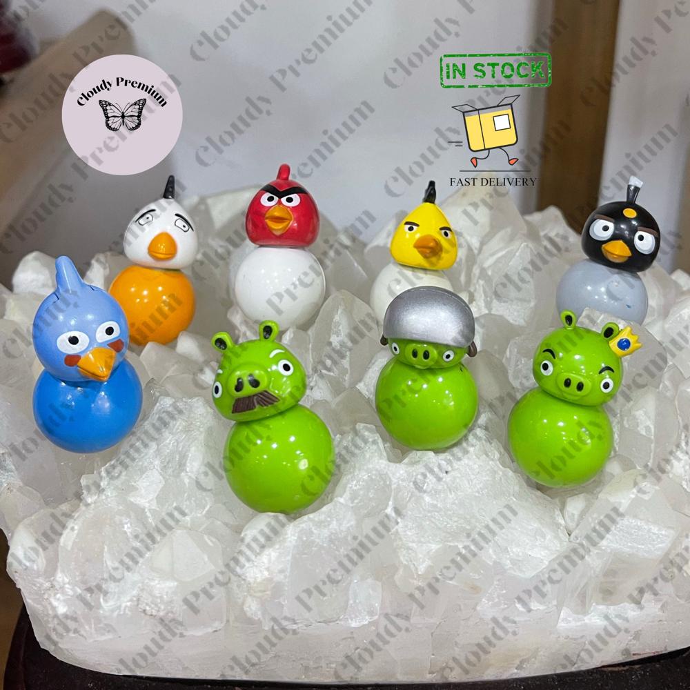 [Ready Stock] Cartoon Roly Poly Toy Tilting Doll Angry Bird Roly Poly ...