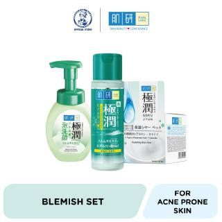 Hada Labo Oil & Blemish Set - For Blemish/Acne Prone Skin 