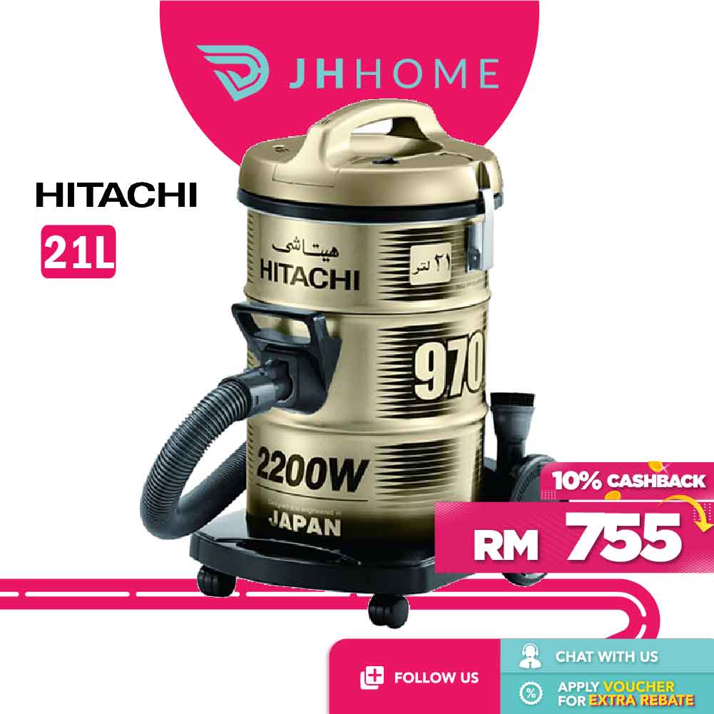 HITACHI 2200W PAIL CAN VACUUM CLEANER CV970Y TG Shopee Malaysia