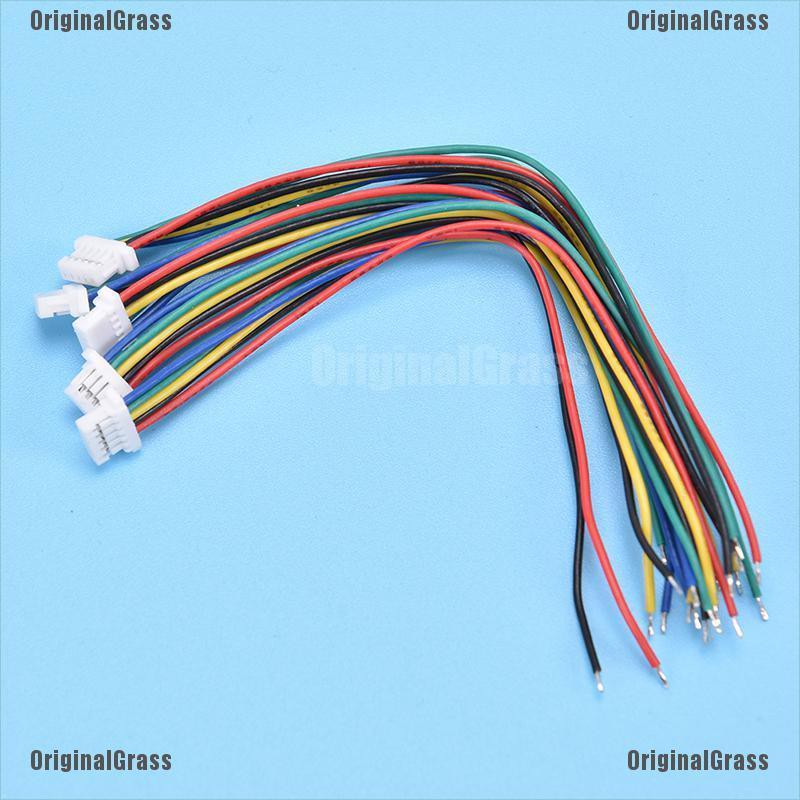 5 PCS Mini Micro ZH 1mm 2~6-Pin JST Connector And Wire TO 