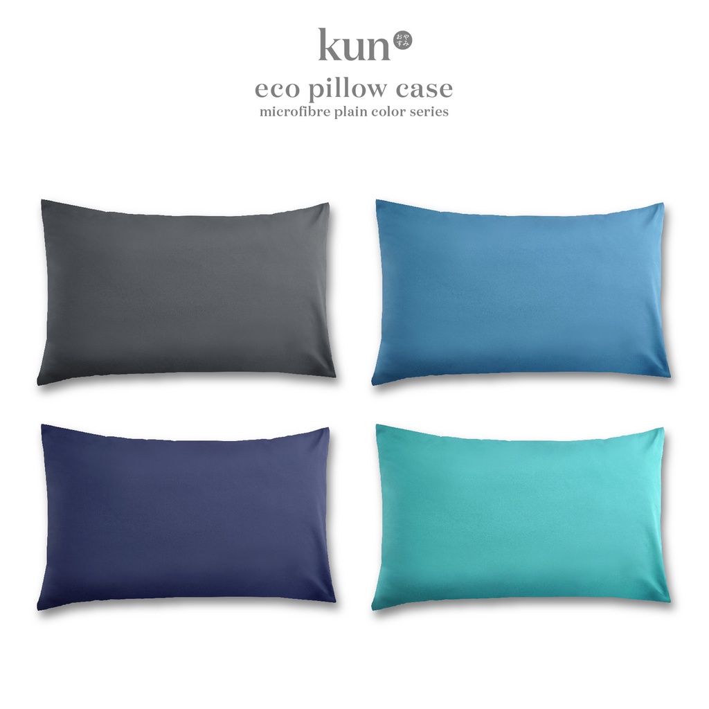 Kun 12 Colors Premium MicroFibre Pillowcase (20” x 30”) #1