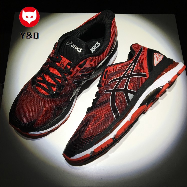 asics gel nimbus 19 kids red