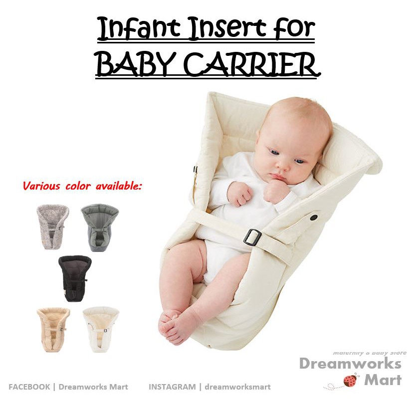 insert for baby carrier