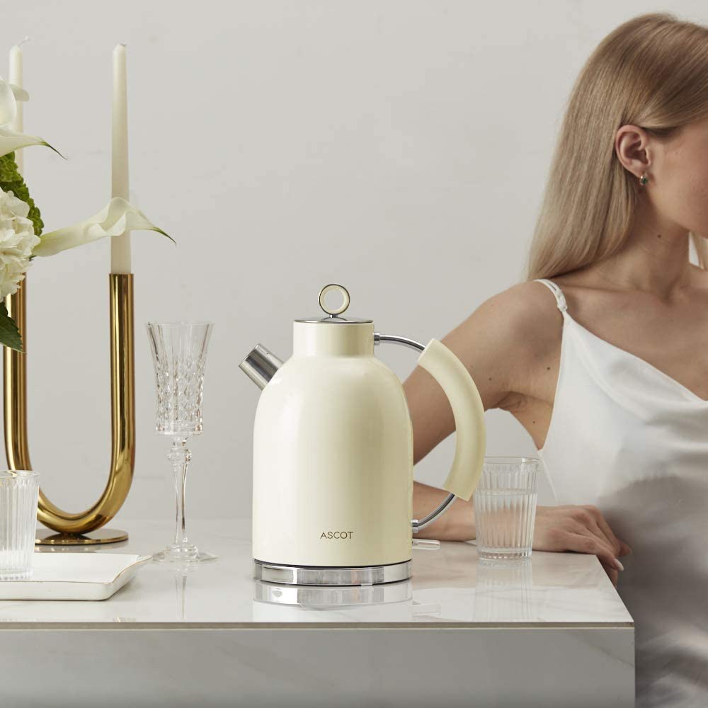 AMAZON's CHOICE ASCOT Electric Kettle 3000W Fast Boil Kettle Cordless