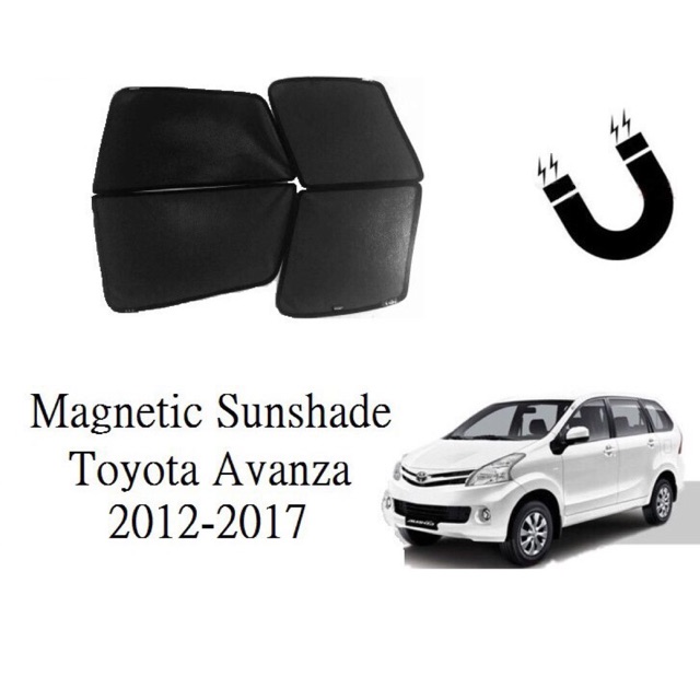 Toyota Avanza 20122017 Sunshade (6pcs) Car Shade Sunshield