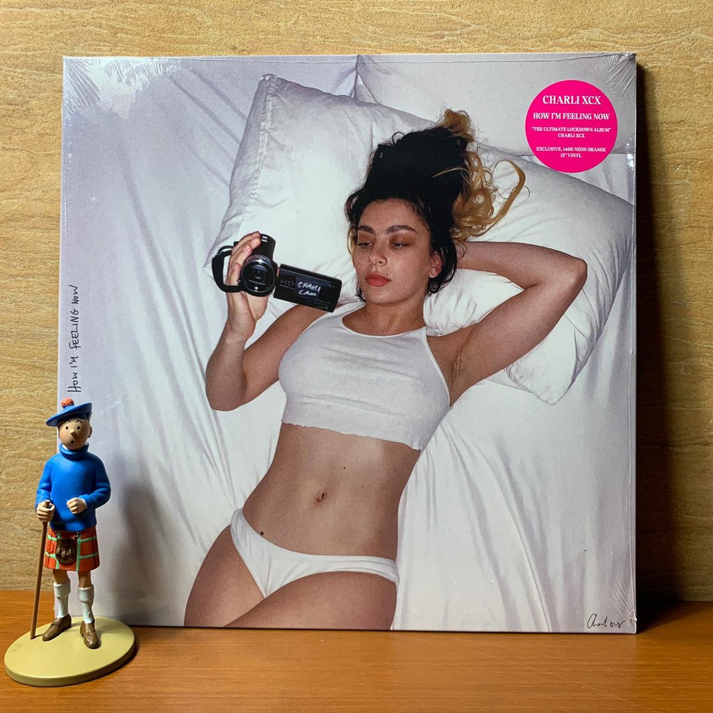HITAM Charli XCX VINYL - How.R.U FEELING NOW