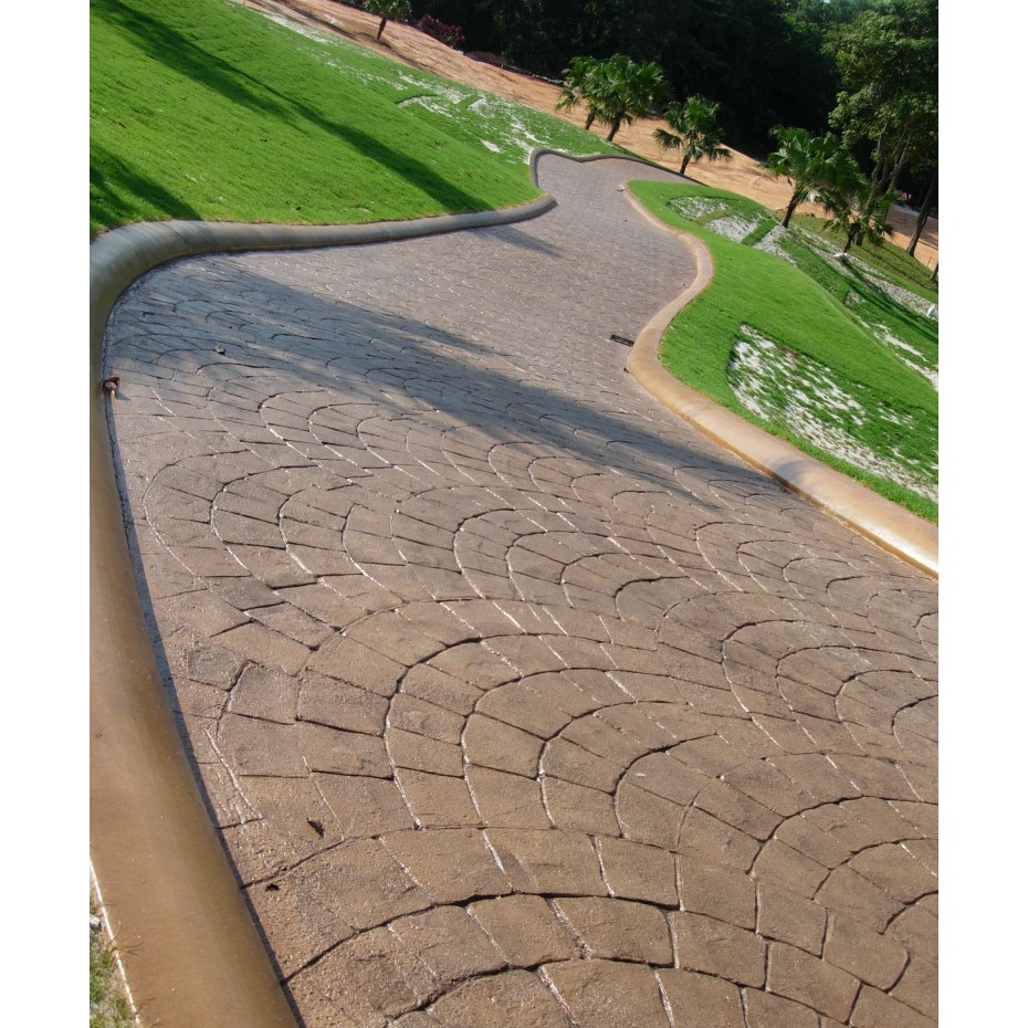 Masterpav Stamped Concrete Moulds Paving Slab Concrete Imprint Moulds Acuan Simen Decorative Concrete Floor Tw2 Shopee Malaysia