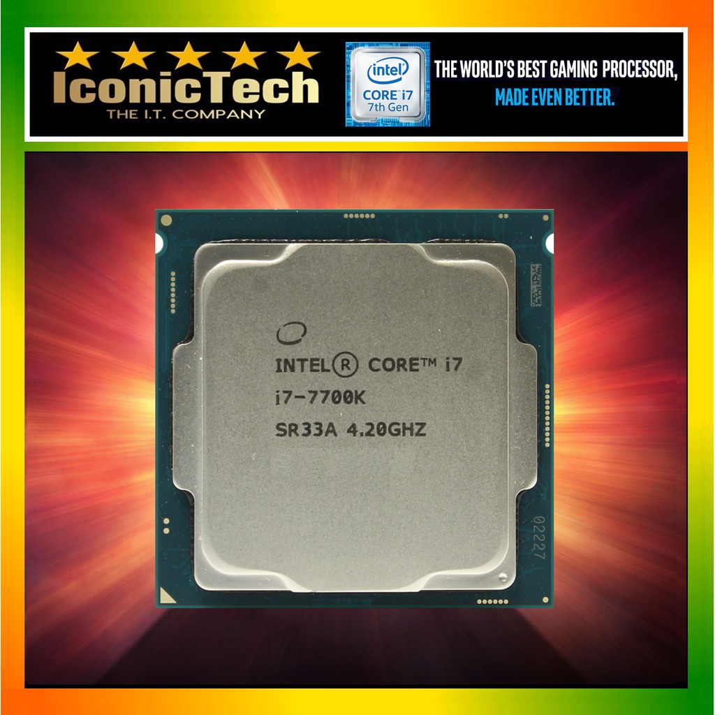 Used - Intel Core i7-7700K Processor (Used-Second) i7 7700k | Shopee