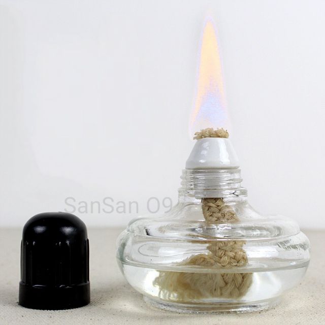 Ready Stock Alcohol Burner Lamp Glass Lab Equipment Heating 200ml Spirit Lamp Shopee Malaysia