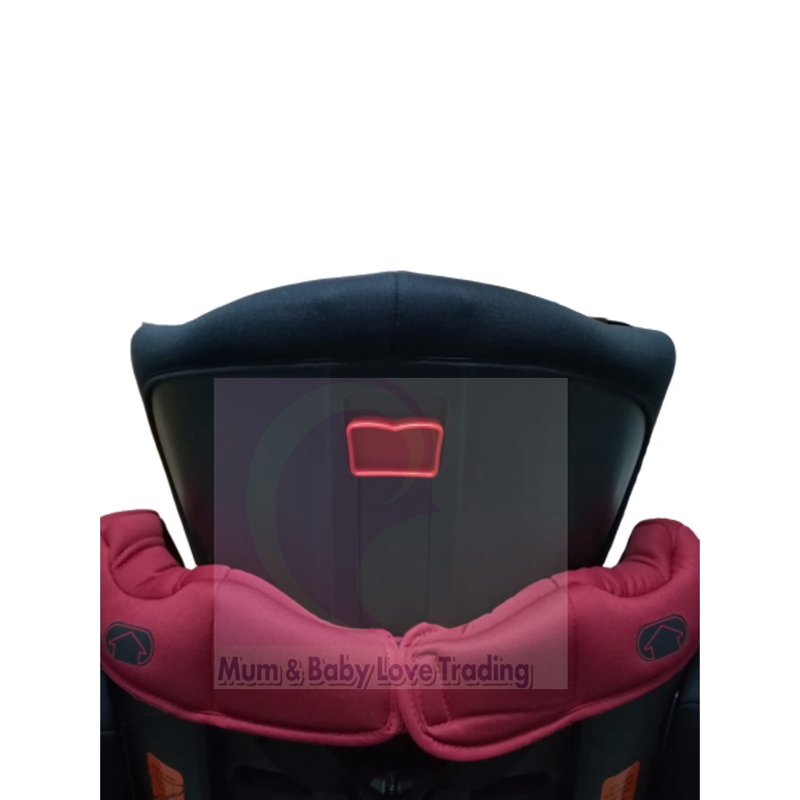 isofix high back booster with harness