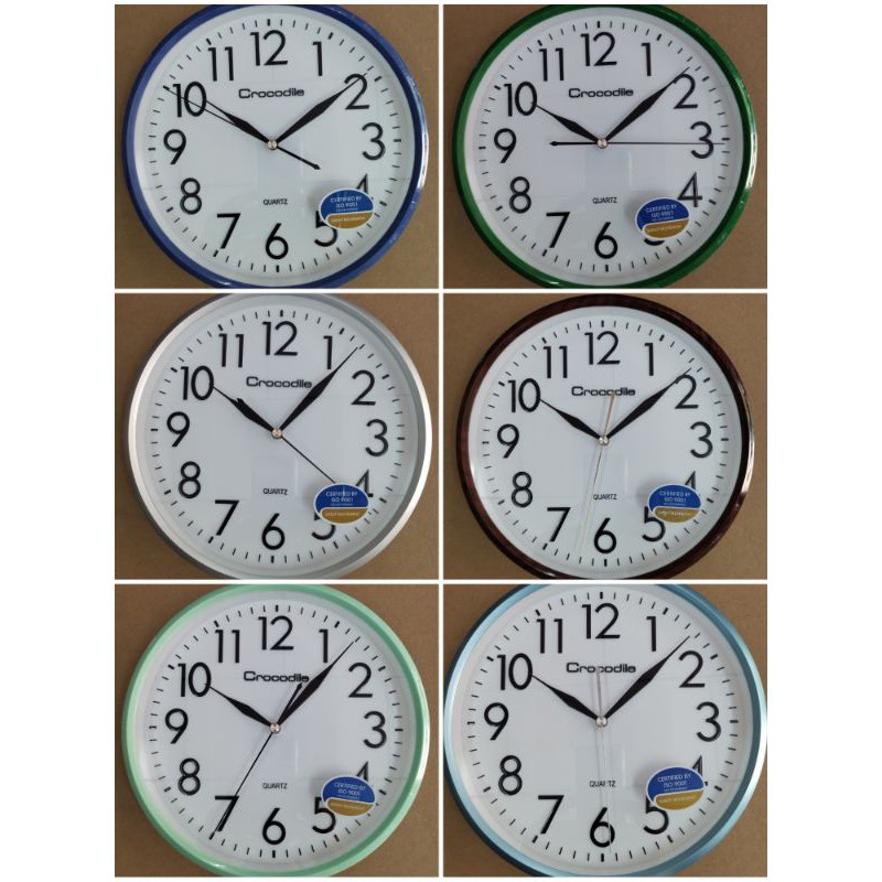 (100ORIGINAL)CROCODILE CW8170 WALL CLOCK Shopee Malaysia