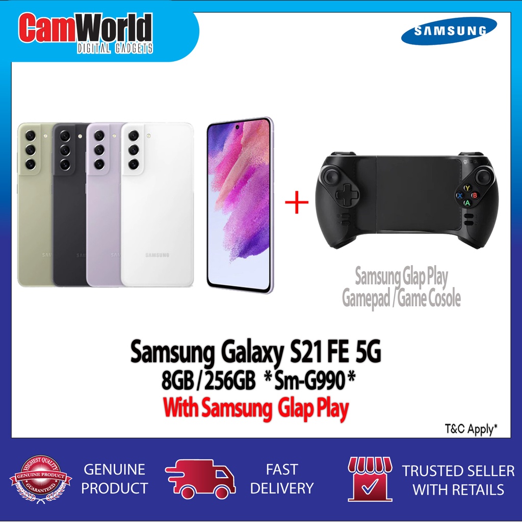 Samsung Galaxy S21 FE 5G ( 8GB + 256GB ) ( SM-G990 ) Package | Shopee ...