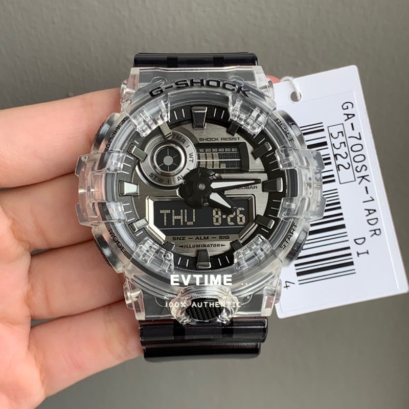 READY STOCK 100% ORIGINAL CASIO G-SHOCK GA-700SK-1ADR / GA-700SK