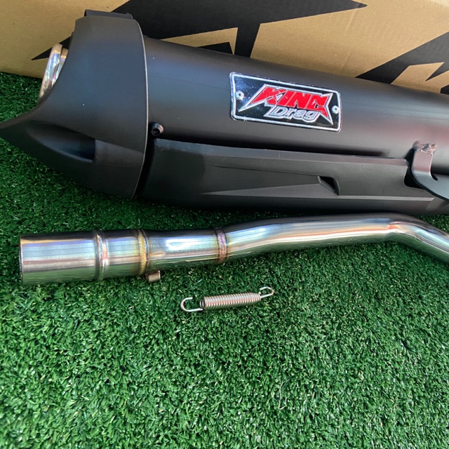 Y15ZR KING DRAG EXHAUST STD OPEN 28mm/32mm(with cover) Shopee Malaysia