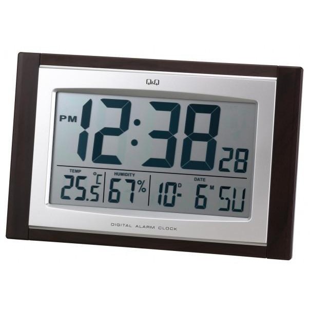 Q & Q Wall Clock CITIZEN D087 Alarm Clock Shopee Malaysia